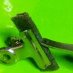 革砥でヘリ落としを研ぐ