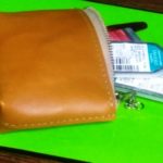 ポーチの完成品