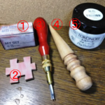 レザークラフト研磨用道具