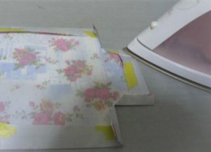 布を折る