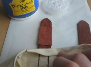 D環の取り付け